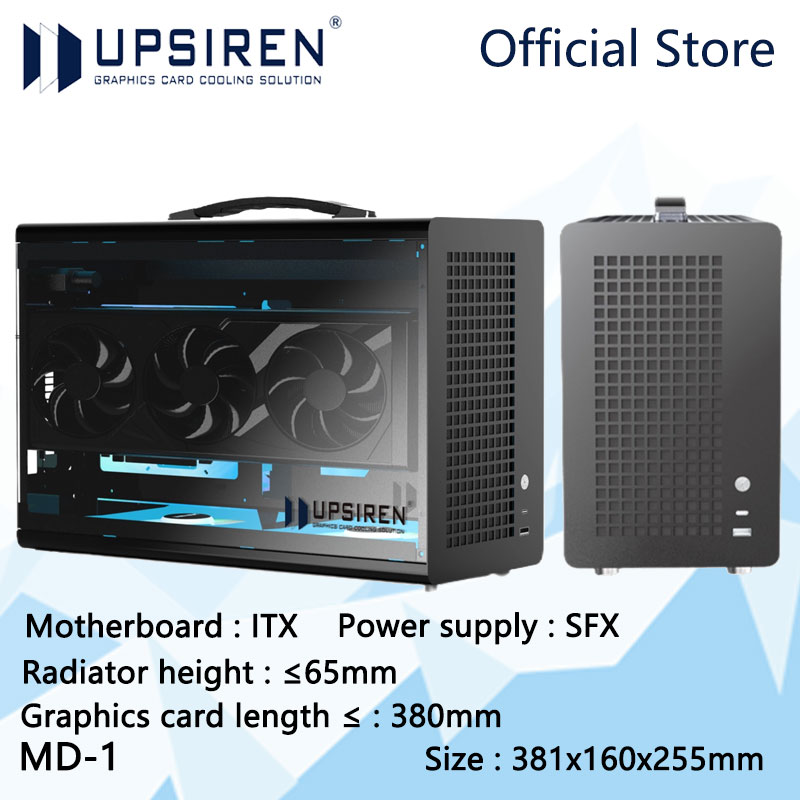 Power Tools Tool Box - Корпус для компьютера UPSIREN MD-1 ITX,