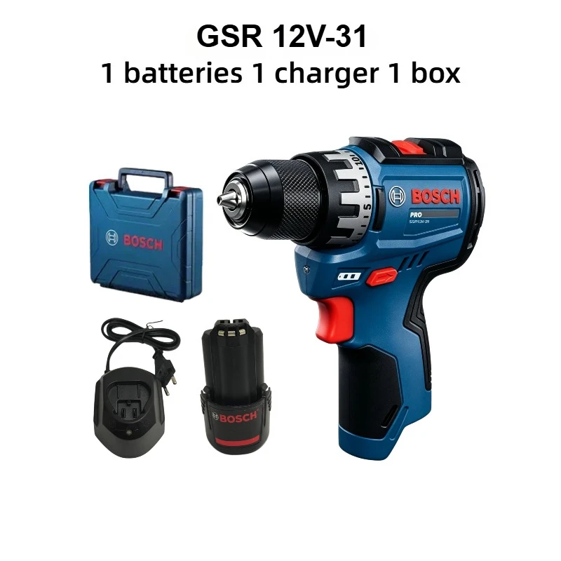 Power Tools Online - Беспроводная дрель Bosch Professional GSR 12V-31,