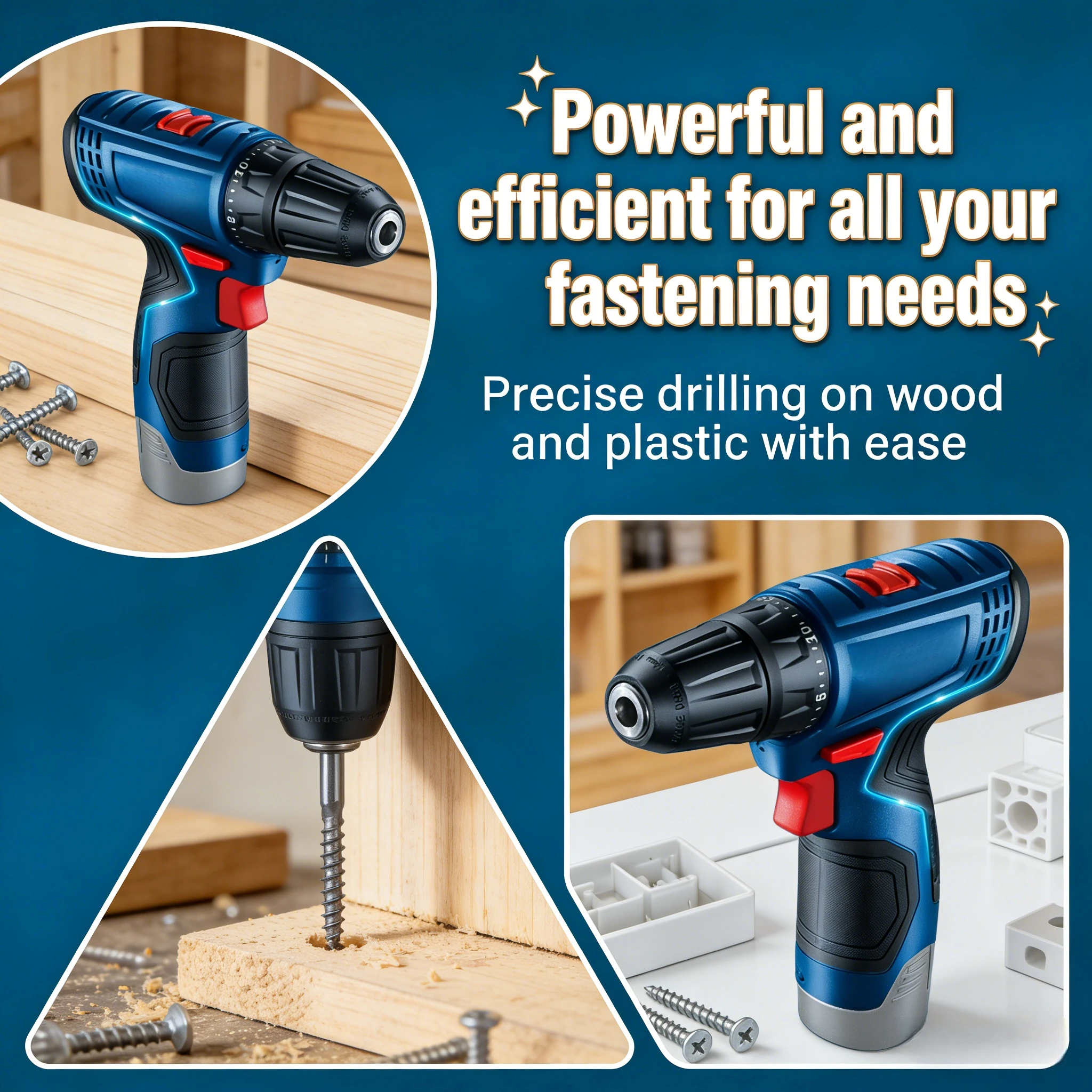 Power Tools Tool Box - Аккумуляторная дрель-шуруповерт Bosch GSR 120-LI 12В,