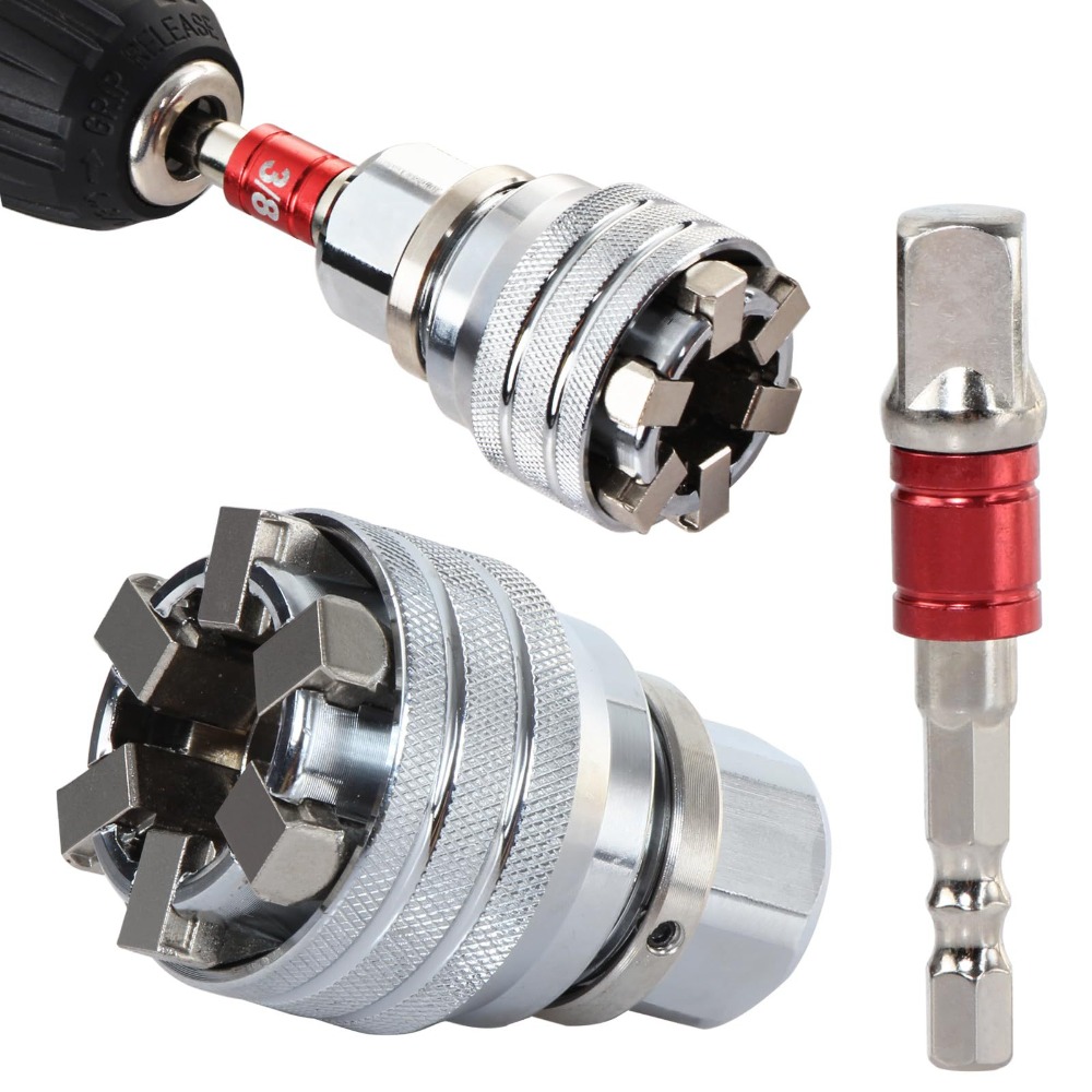 Power Tools Impact Wrench - Универсальная головка для торцевого ключа 3/8-3/4,