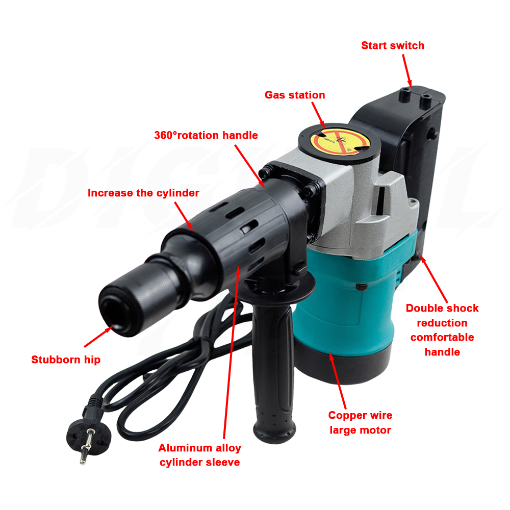 Мощный электрический перфорато – обзор и цена Power Tools Hammer