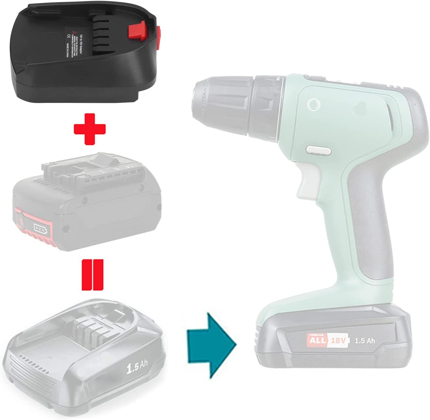 Адаптер аккумулятора для литий – обзор и цена Power Tools Green