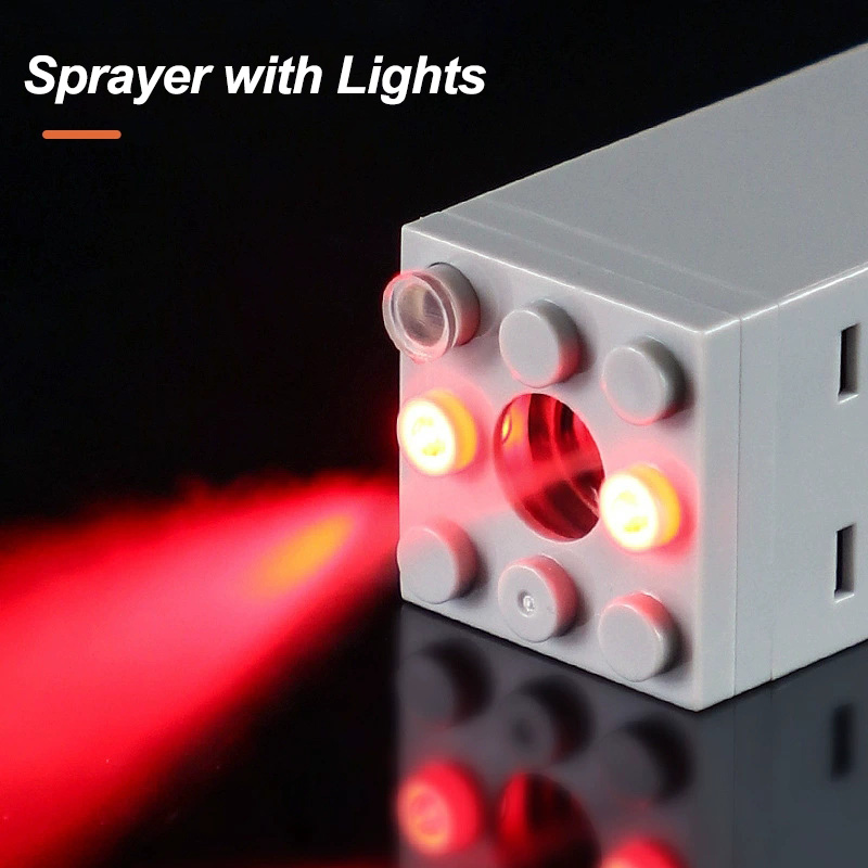Новый технический распылитель  – обзор и цена Power Tools Lego