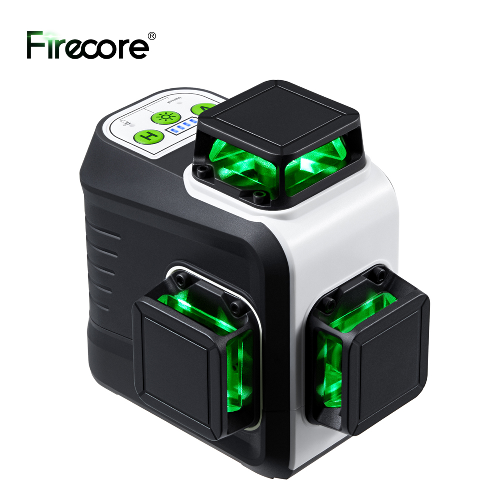 Лазерный уровень FIRECORE 360, – обзор и цена Power Tools Green
